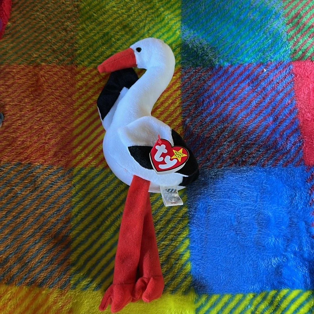 Ty Stilts the Stork Beanie Baby
